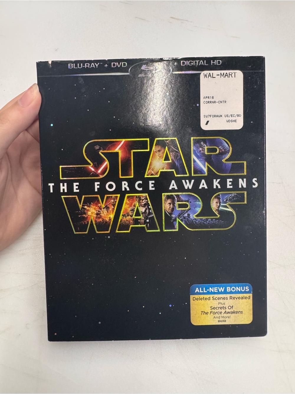 Star Wars: Episode VII: the Force Awakens (Blu-ray, 2015) Tested